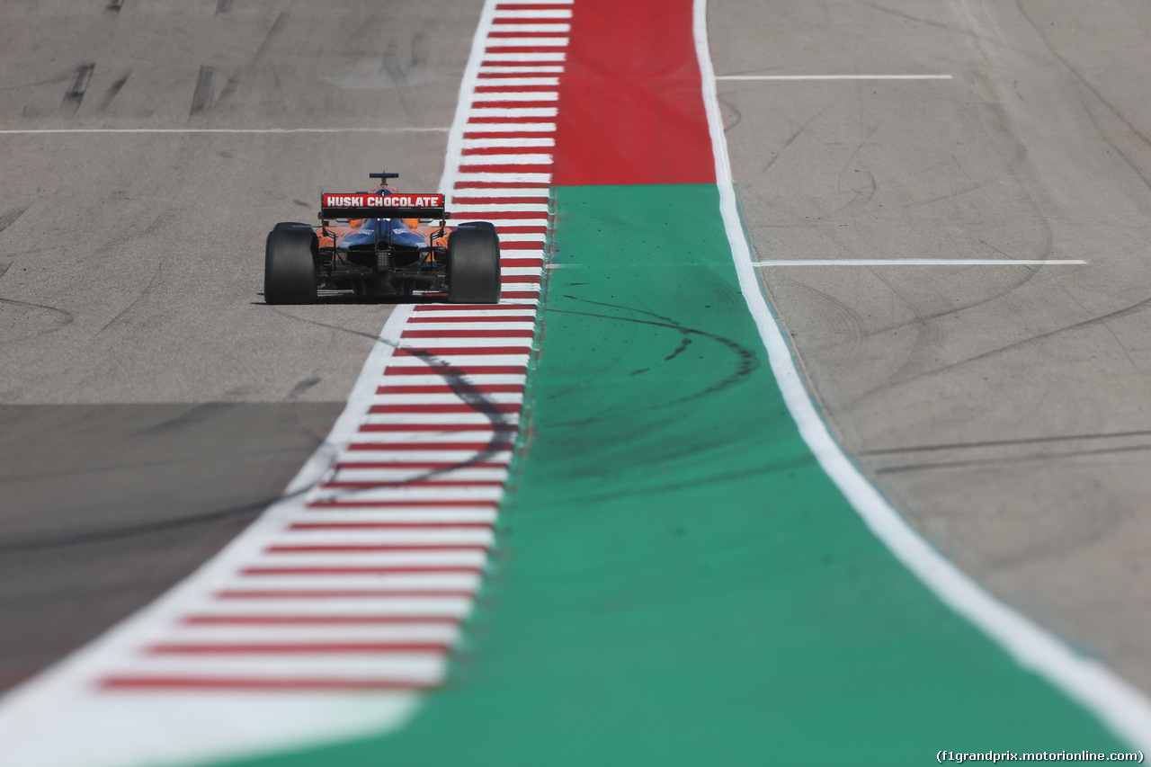GP USA, 03.11.2019- Gara, Carlos Sainz Jr (ESP) Mclaren F1 Team MCL34