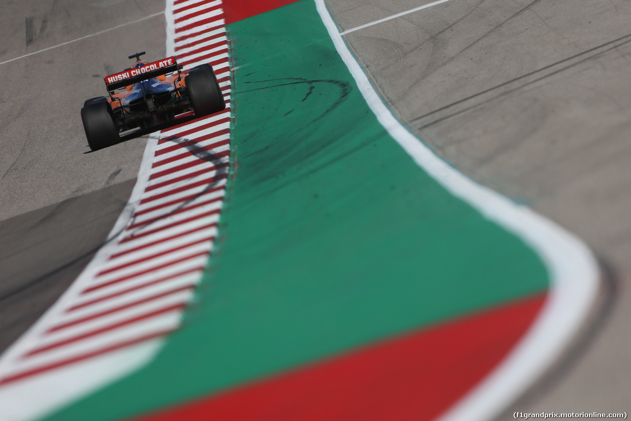 GP USA, 03.11.2019- Gara, Carlos Sainz Jr (ESP) Mclaren F1 Team MCL34