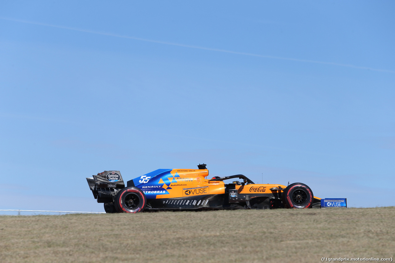 GP USA, 03.11.2019- Gara, Carlos Sainz Jr (ESP) Mclaren F1 Team MCL34