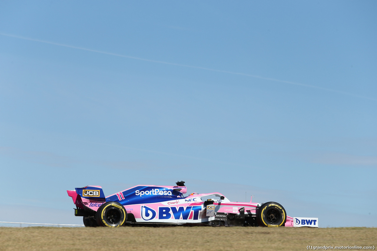 GP USA, 03.11.2019- Gara, Sergio Perez (MEX) Racing Point F1 RP19