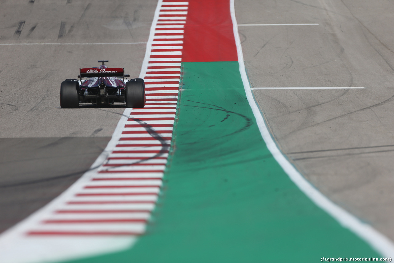 GP USA, 03.11.2019- Gara, Kimi Raikkonen (FIN) Alfa Romeo Racing C38