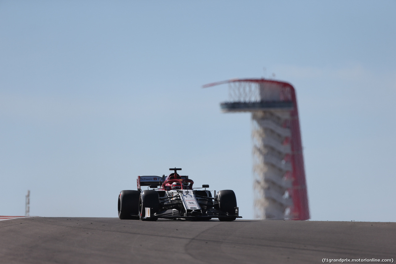 GP USA, 03.11.2019- Gara, Kimi Raikkonen (FIN) Alfa Romeo Racing C38