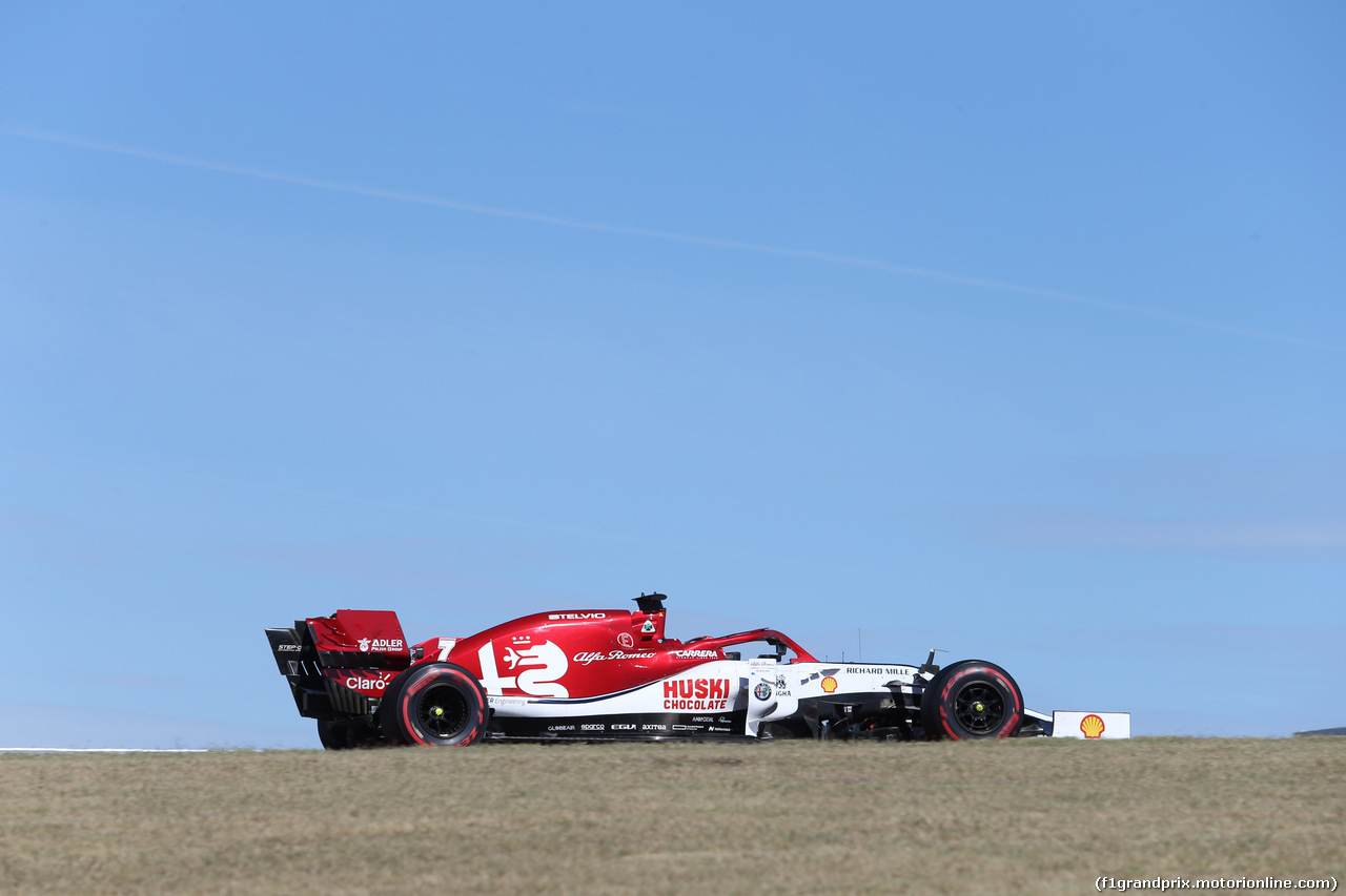 GP USA, 03.11.2019- Gara, Kimi Raikkonen (FIN) Alfa Romeo Racing C38