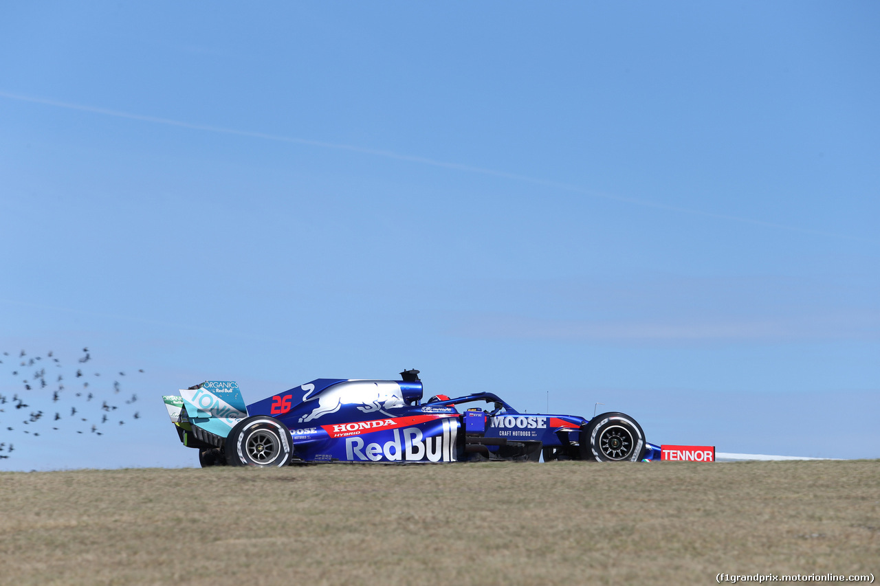 GP USA, 03.11.2019- Gara, Daniil Kvyat (RUS) Scuderia Toro Rosso STR14