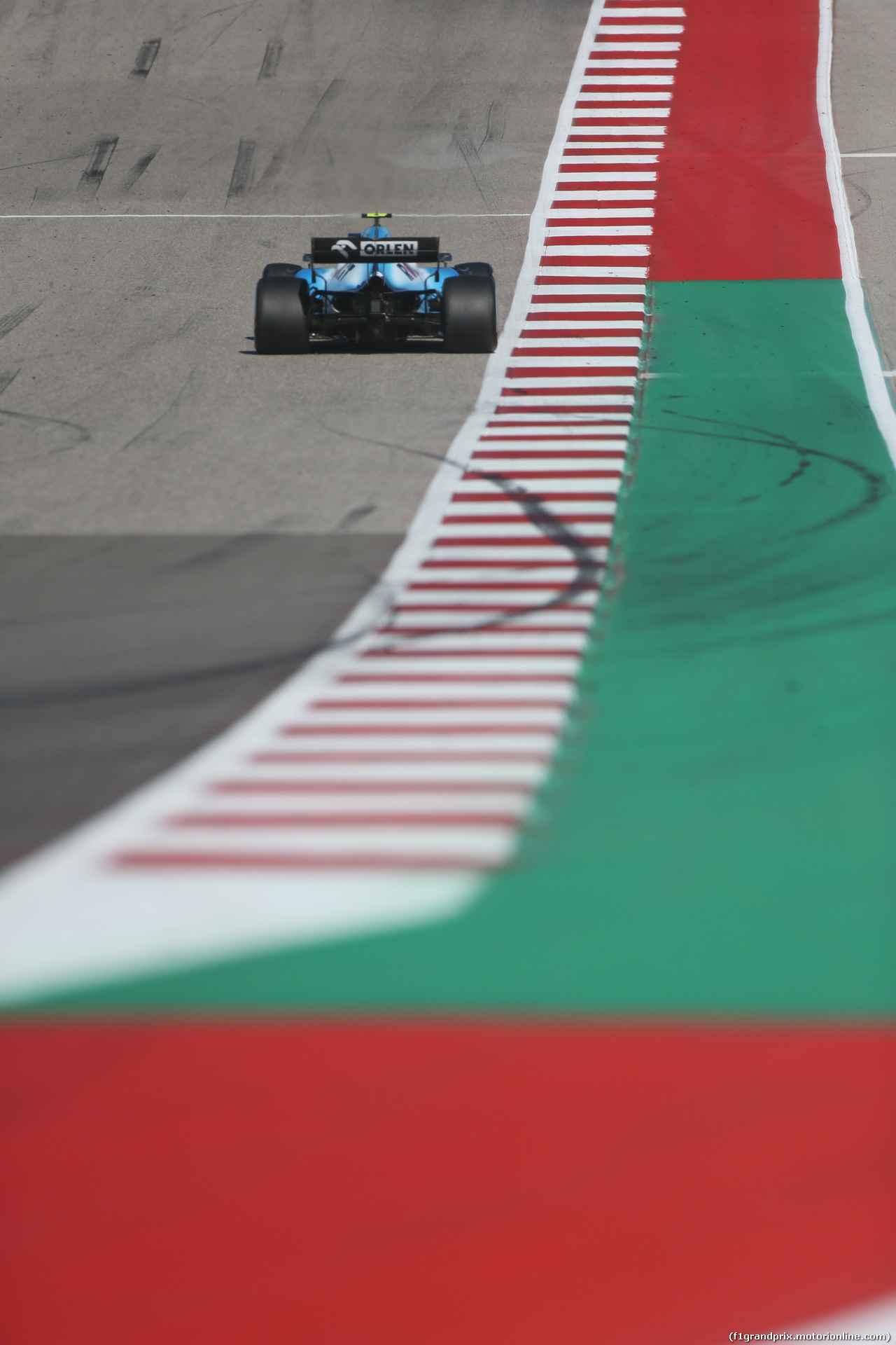 GP USA, 03.11.2019- Gara, Robert Kubica (POL) Williams F1 FW42