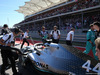 GP USA, 03.11.2019- partenzaing grid, Lewis Hamilton (GBR) Mercedes AMG F1 W10 EQ Power