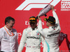 GP USA, 03.11.2019- podium, winner Valtteri Bottas (FIN) Mercedes AMG F1 W10 EQ Power, 2nd Lewis Hamilton (GBR) Mercedes AMG F1 W10 EQ 2019 World Champion with James Allison (GBR) Mercedes AMG F1, Technical Director