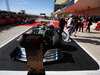 GP USA, 03.11.2019- Parc ferme Lewis Hamilton (GBR) Mercedes AMG F1 W10 EQ Power celebrates winning the 2019 World Champion