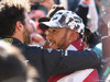 GP USA, 03.11.2019- Parc ferme, Lewis Hamilton (GBR) Mercedes AMG F1 W10 EQ Power celebrates winning the 2019 World Champion with Daniel Ricciardo (AUS) Renault Sport F1 Team RS19