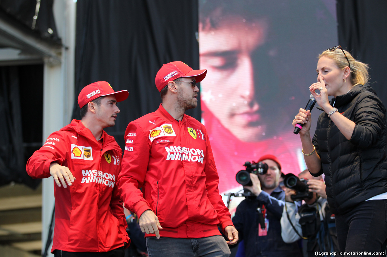GP USA, 02.11.2019- Autograph Session, Sebastian Vettel (GER) Ferrari SF90