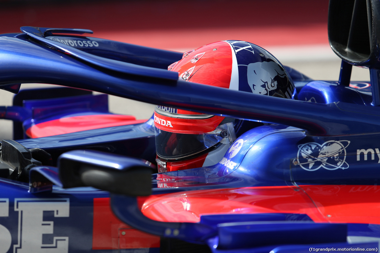 GP USA, 02.11.2019- Free practice 3,  Daniil Kvyat (RUS) Scuderia Toro Rosso STR14
