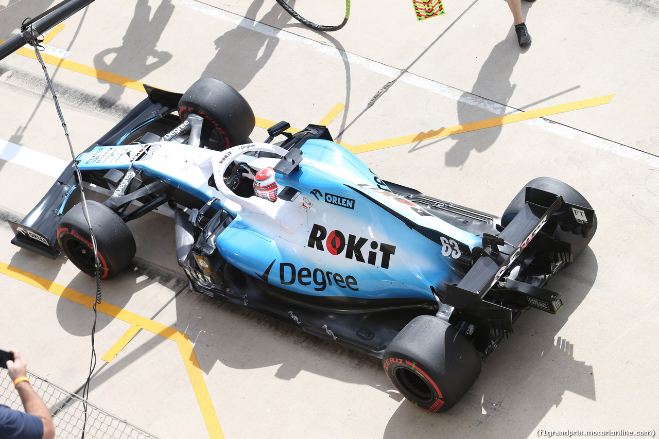 GP USA, 02.11.2019- Free practice 3,  George Russell (GBR) Williams F1 FW42