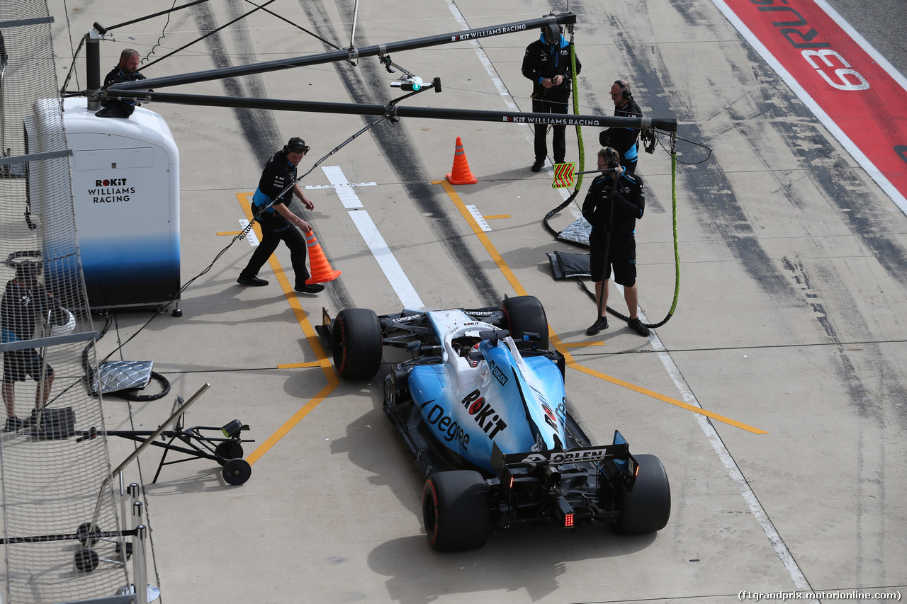 GP USA, 02.11.2019- Free practice 3,  George Russell (GBR) Williams F1 FW42