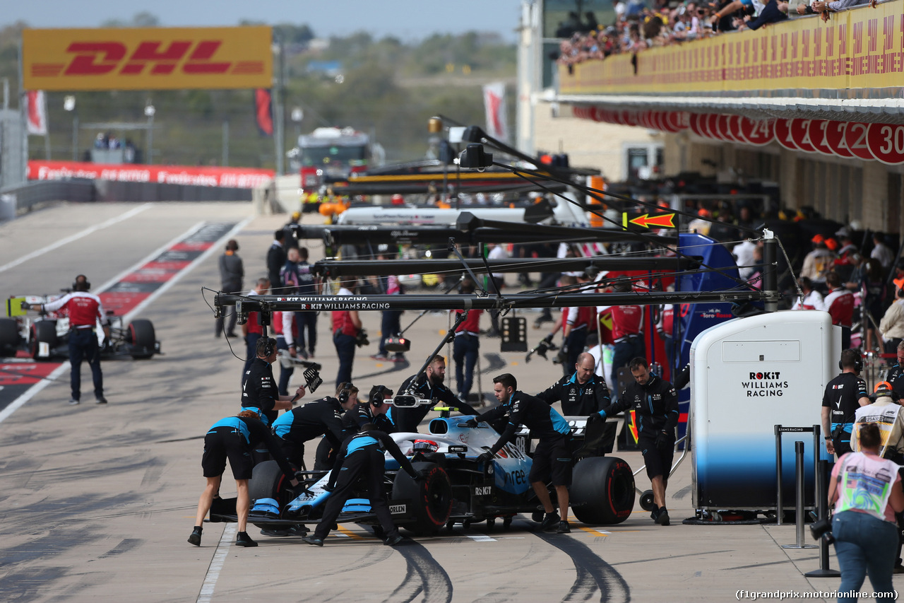 GP USA, 02.11.2019- Free practice 3,  Robert Kubica (POL) Williams F1 FW42