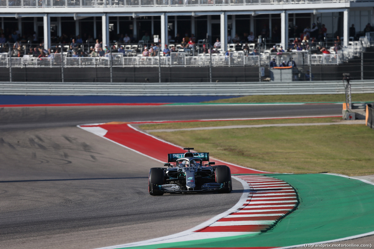 GP USA, 02.11.2019- Qualifiche, Lewis Hamilton (GBR) Mercedes AMG F1 W10 EQ Power