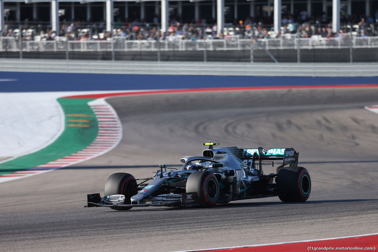 GP USA, 02.11.2019- Qualifiche, Valtteri Bottas (FIN) Mercedes AMG F1 W10 EQ Power