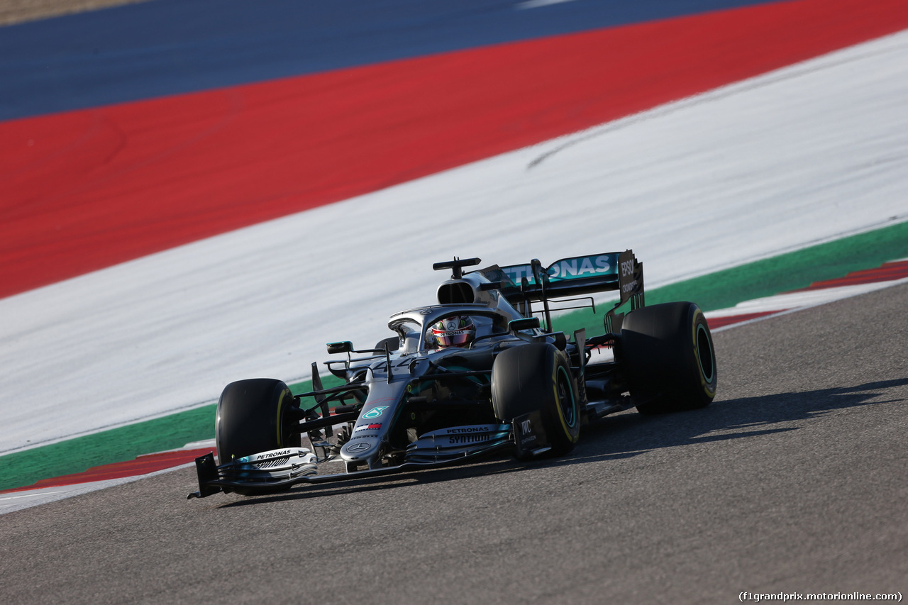 GP USA, 02.11.2019- Qualifiche, Lewis Hamilton (GBR) Mercedes AMG F1 W10 EQ Power