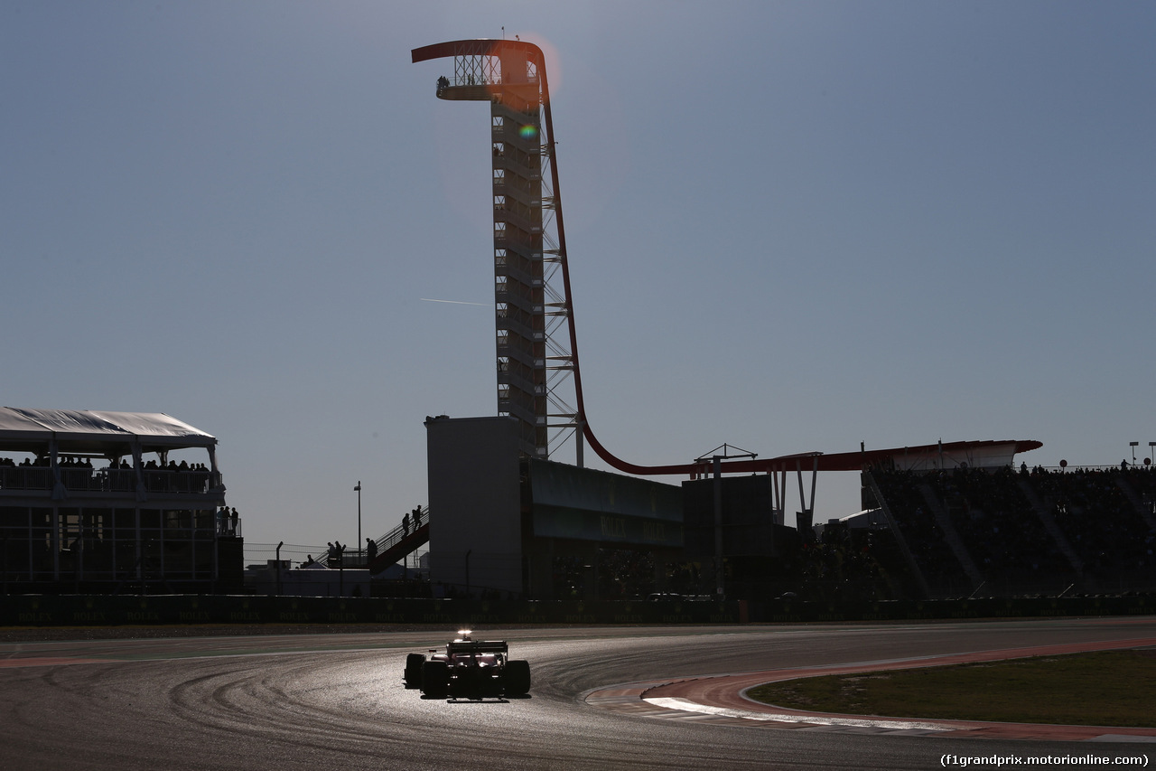 GP USA, 02.11.2019- Qualifiche, Sebastian Vettel (GER) Ferrari SF90