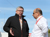 GP USA, 02.11.2019- Ross Brawn (GBR) Formula One Managing Director of Motorsports with Luca Colajanni (ITA) Head of Motorsport Press Office Formula 1