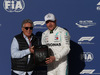 GP USA, 02.11.2019- Festeggiamenti in parc fermee,  Pirelli Award Valtteri Bottas (FIN) Mercedes AMG F1 W10 EQ Power with Mario Andretti (USA)