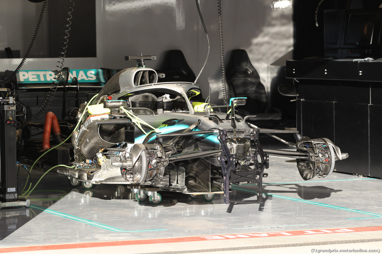 GP USA, 31.10.2019- Mercedes AMG F1 W10 EQ Power Tech Detail