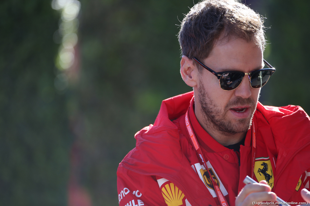 GP USA, 01.11.2019- Sebastian Vettel (GER) Ferrari SF90
