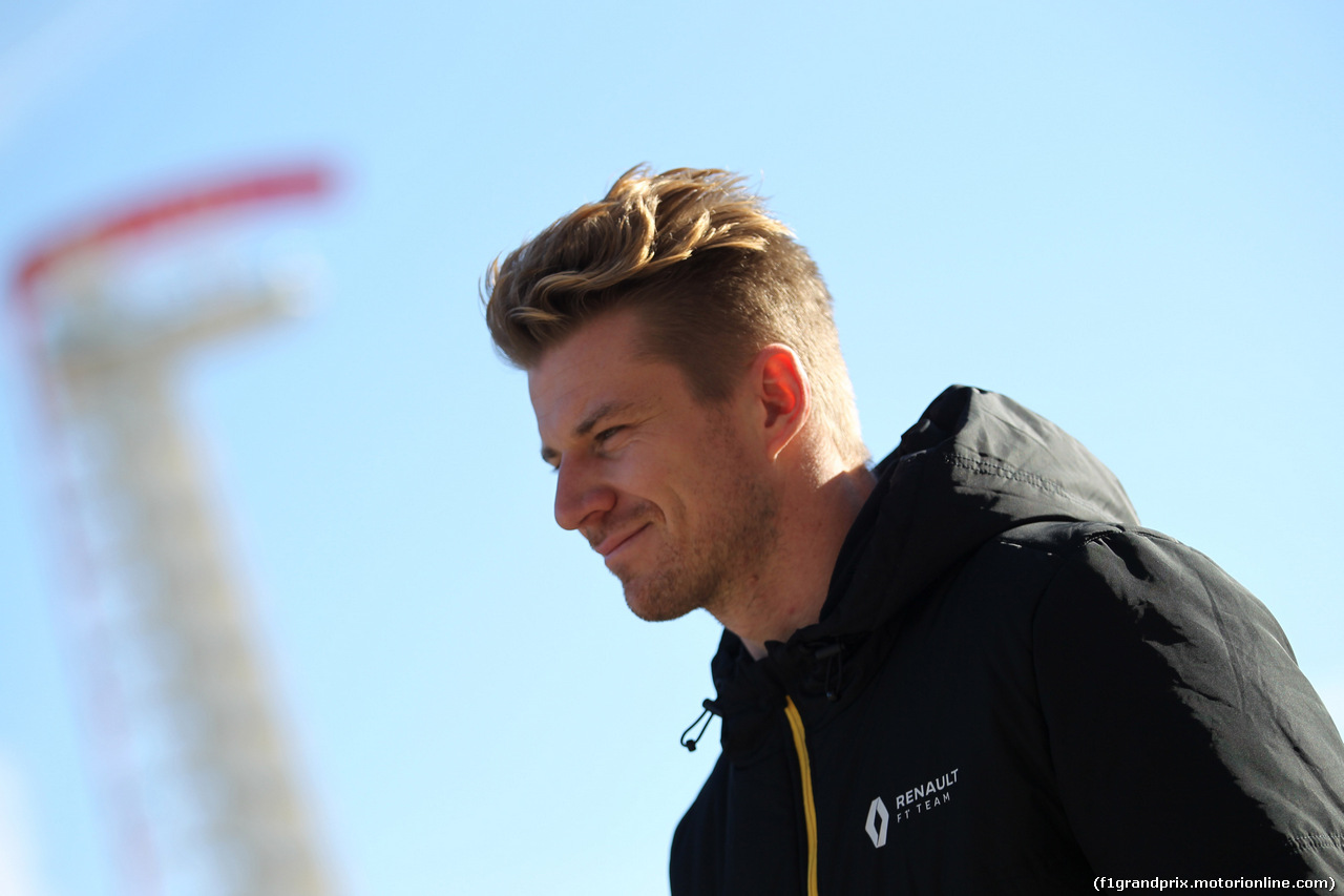 GP USA, 01.11.2019- Nico Hulkenberg (GER) Renault Sport F1 Team RS19