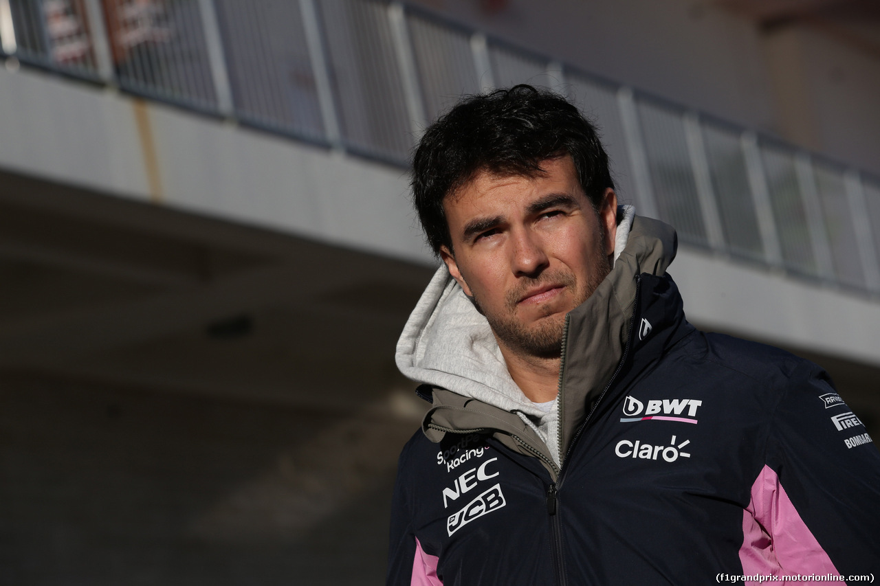 GP USA, 01.11.2019- Sergio Perez (MEX) Racing Point F1 RP19