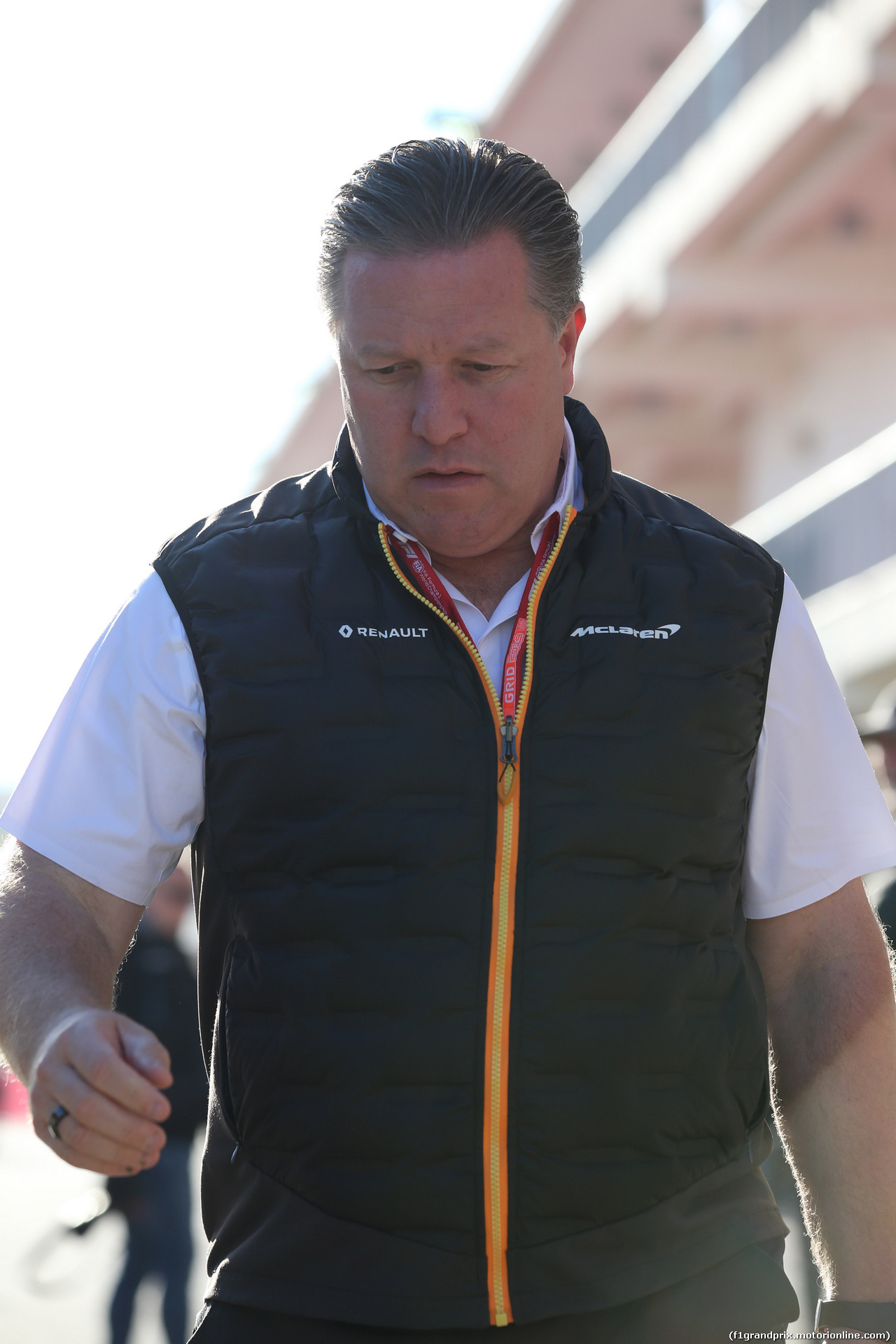 GP USA, 01.11.2019- Zak Brown (USA) McLaren Executive Director