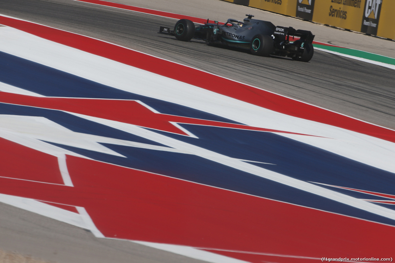 GP USA, 01.11.2019- free Practice 1, Lewis Hamilton (GBR) Mercedes AMG F1 W10 EQ Power