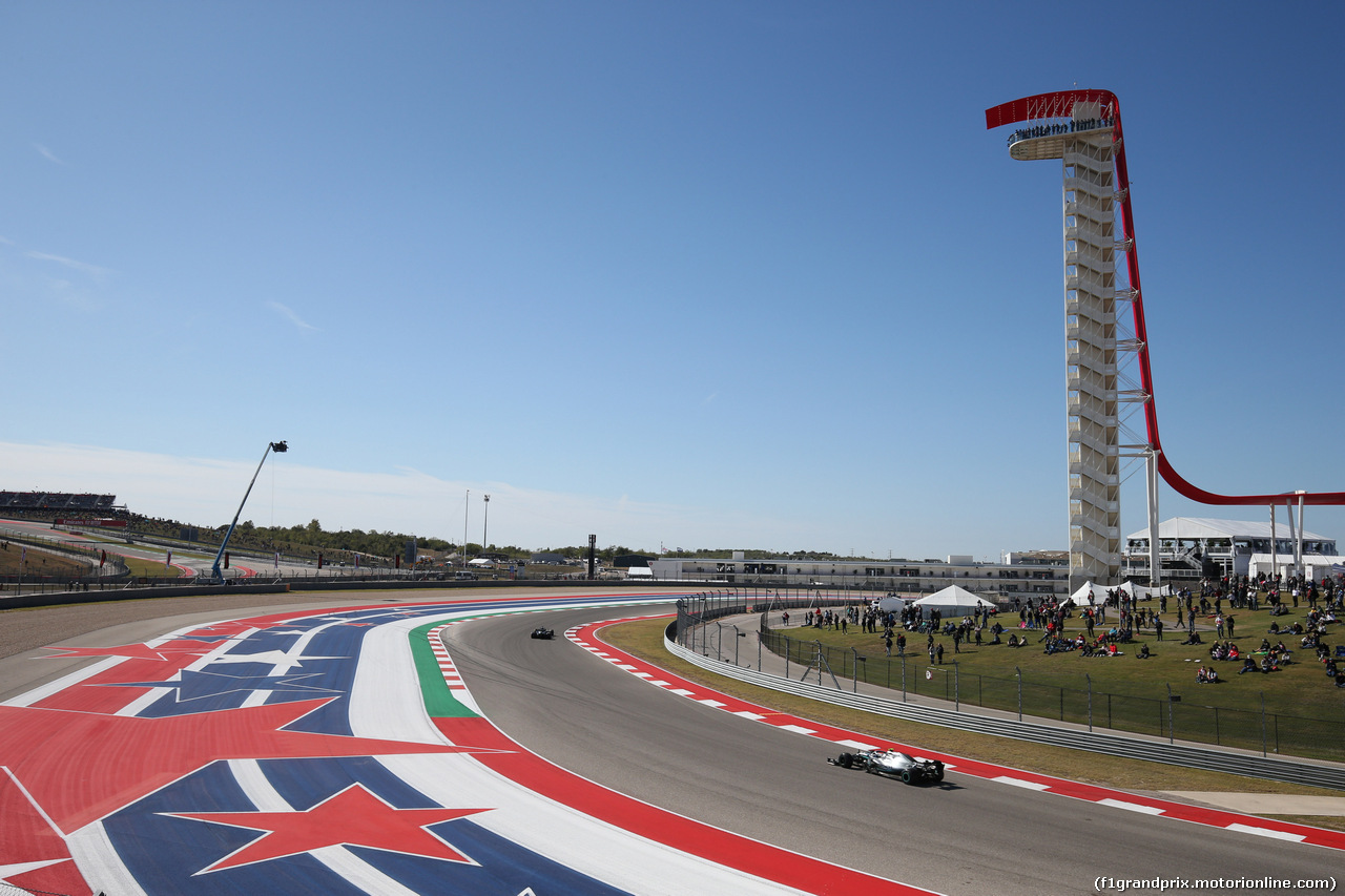 GP USA, 01.11.2019- free Practice 1, Valtteri Bottas (FIN) Mercedes AMG F1 W10 EQ Power