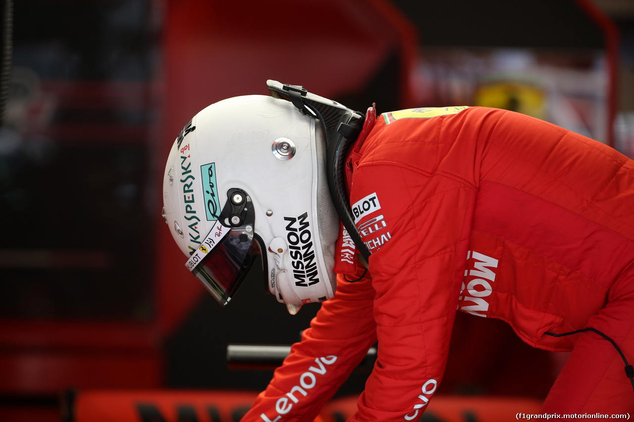 GP USA, 01.11.2019- free Practice 1, Sebastian Vettel (GER) Ferrari SF90