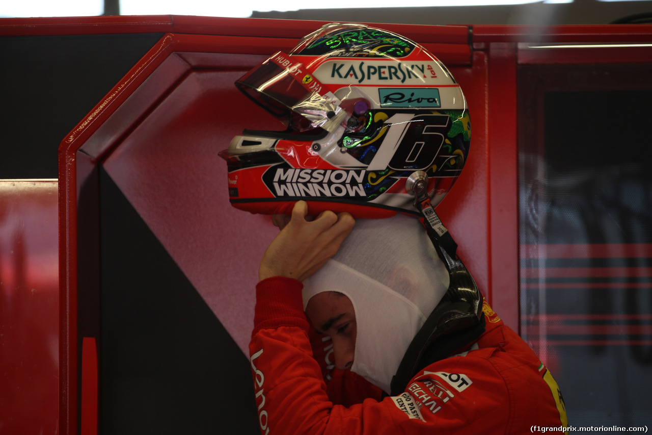 GP USA, 01.11.2019- free Practice 1, Charles Leclerc (MON) Ferrari SF90