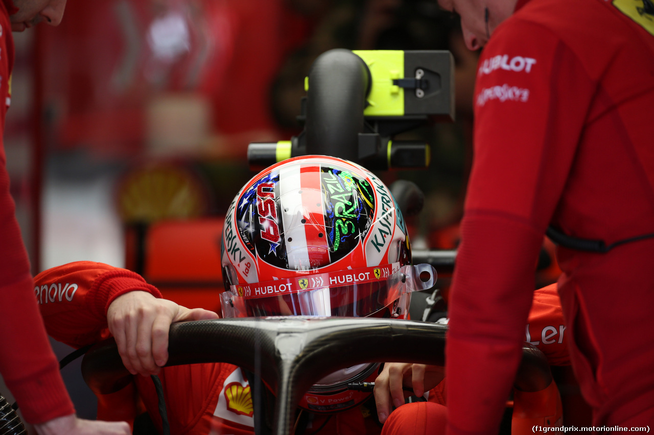 GP USA, 01.11.2019- free Practice 1, Charles Leclerc (MON) Ferrari SF90