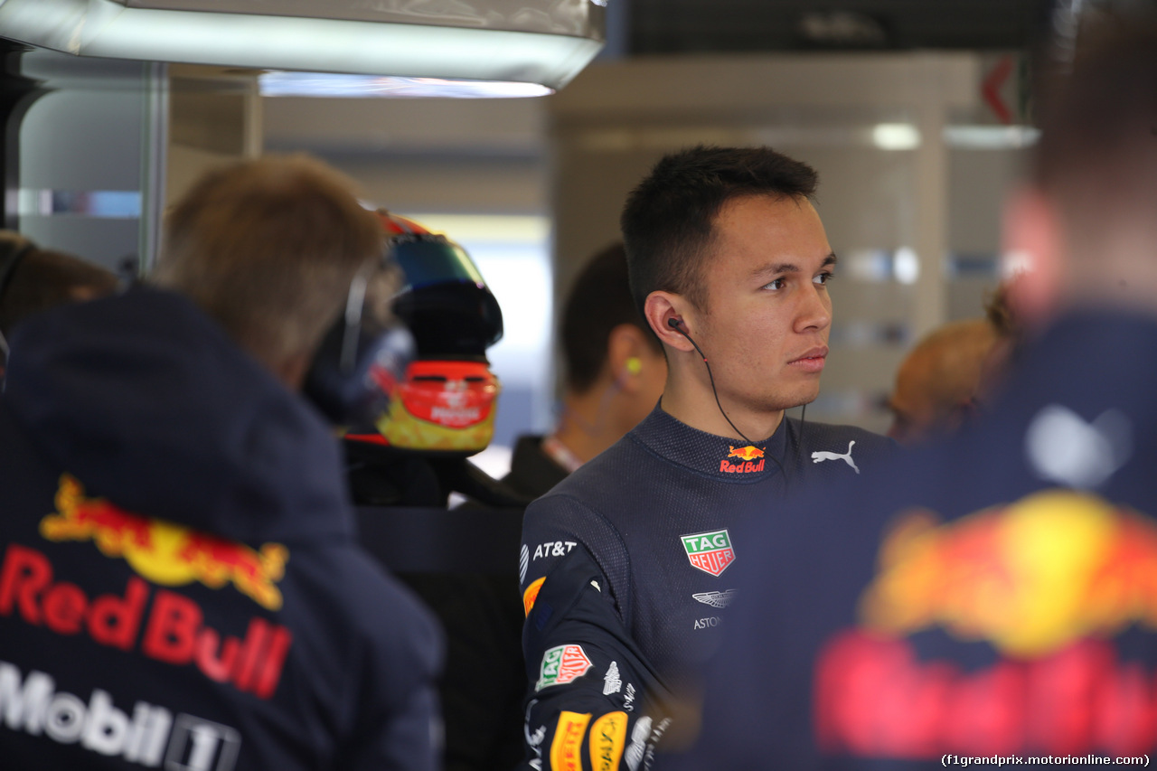 GP USA, 01.11.2019- free Practice 1, Alexader Albon (THA) Redbull Racing RB15