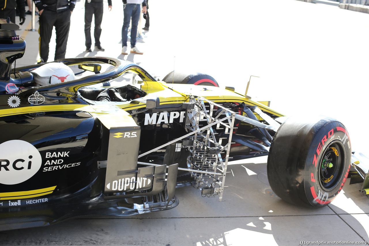 GP USA, 01.11.2019- free Practice 1, Daniel Ricciardo (AUS) Renault Sport F1 Team RS19