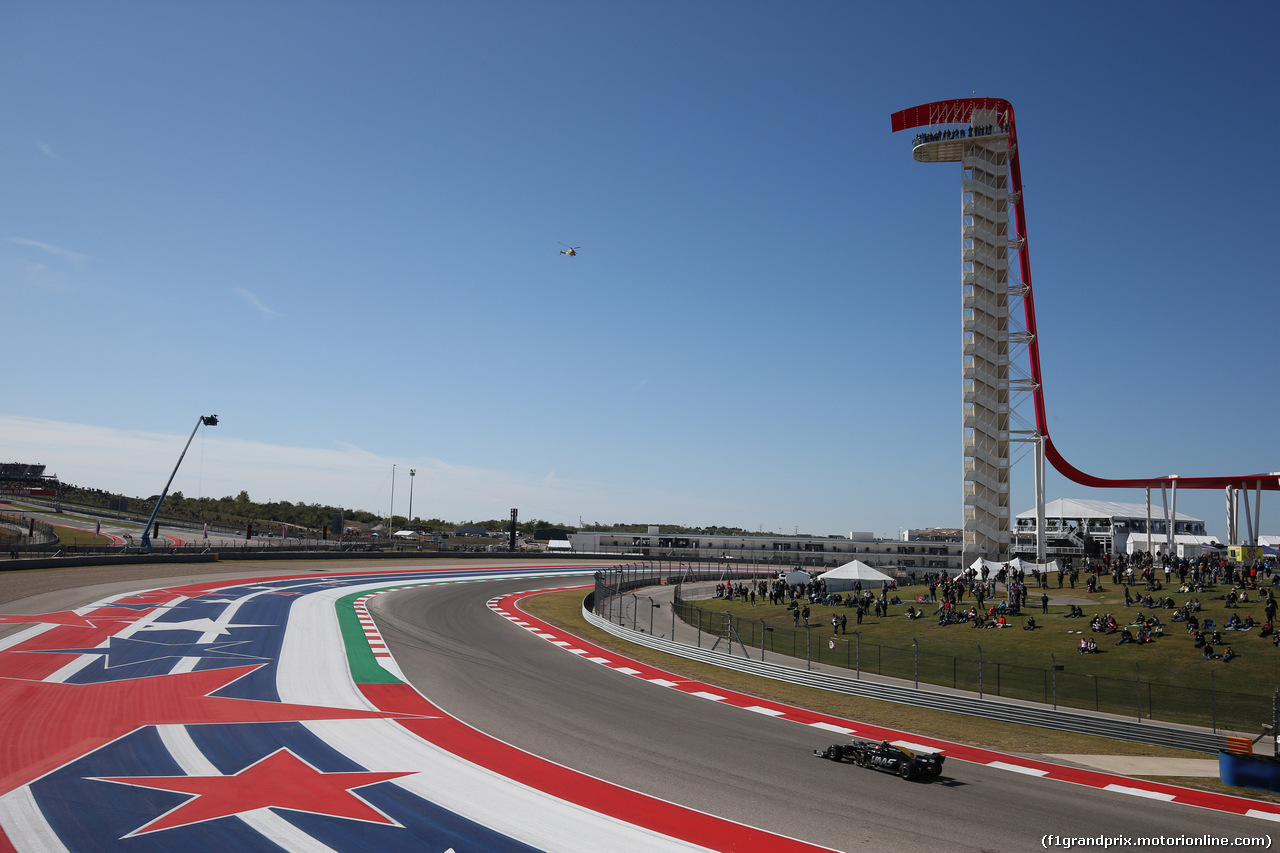 GP USA, 01.11.2019- free Practice 1, Kevin Magnussen (DEN) Haas F1 Team VF-19