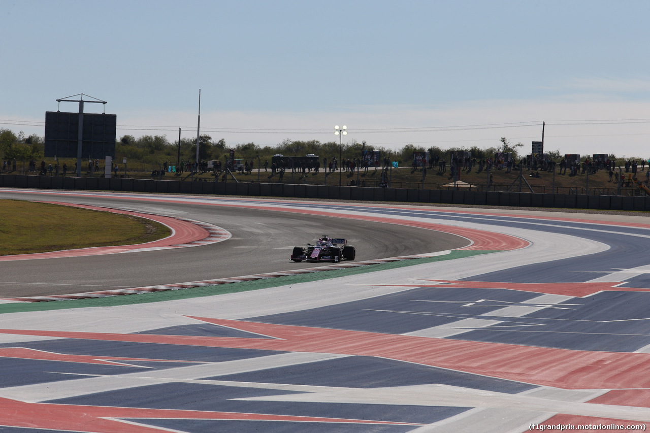 GP USA, 01.11.2019- free Practice 1, Sergio Perez (MEX) Racing Point F1 RP19