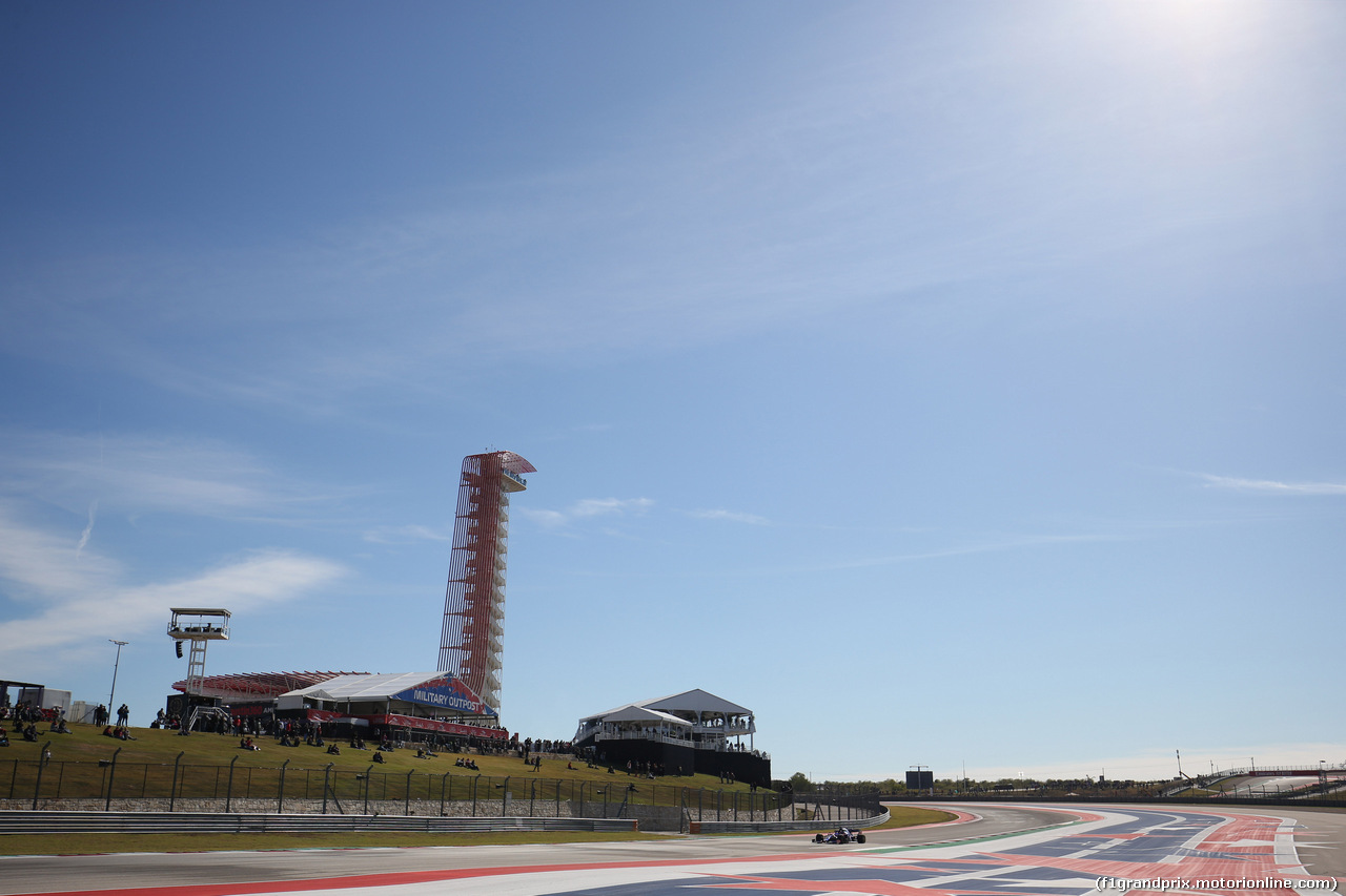 GP USA, 01.11.2019- free Practice 1, Daniil Kvyat (RUS) Scuderia Toro Rosso STR14