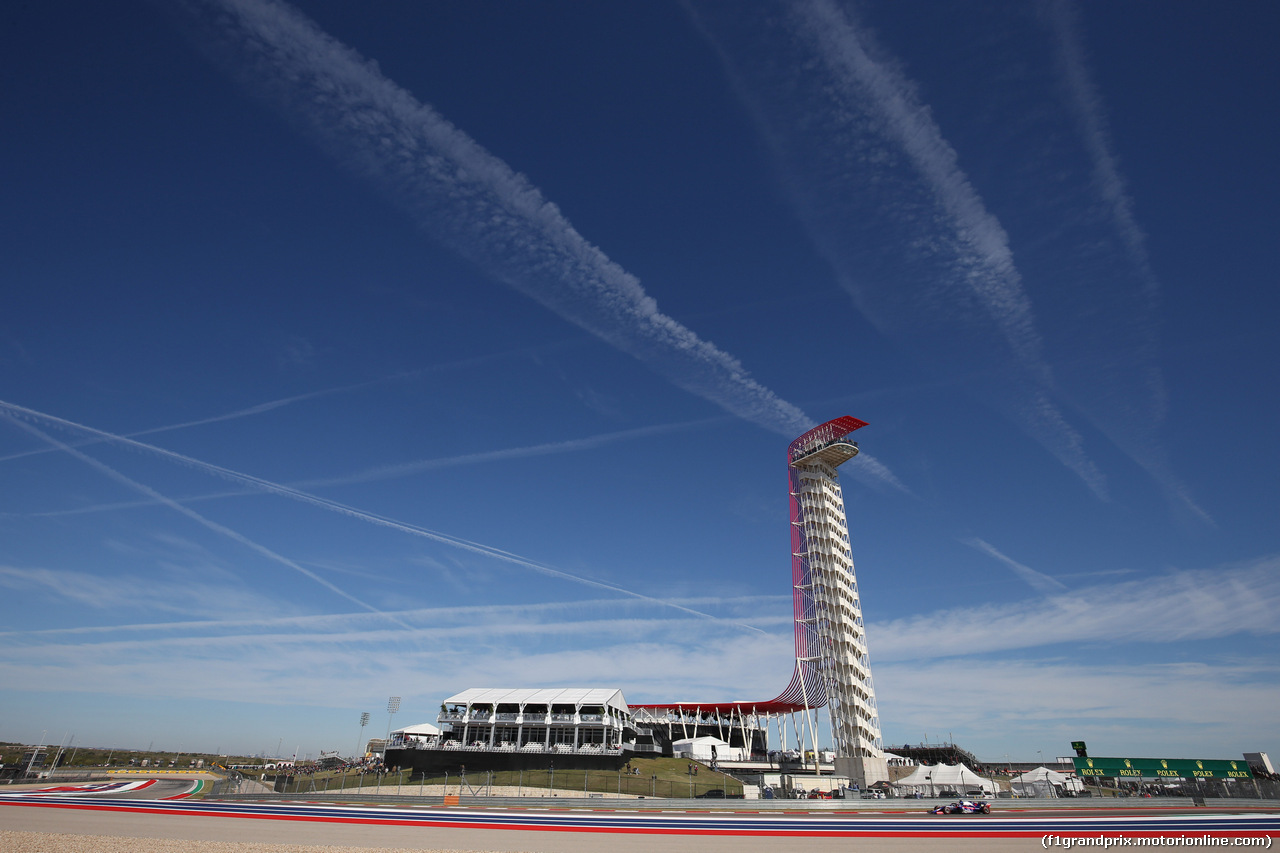 GP USA, 01.11.2019- free Practice 1, Daniil Kvyat (RUS) Scuderia Toro Rosso STR14