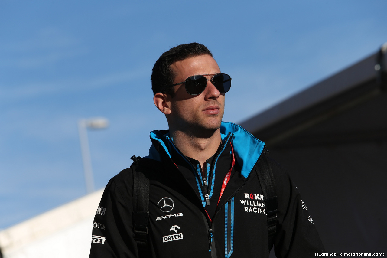 GP USA, 01.11.2019- Nicholas Latifi (CDN) Williams Racing Test e Development Driver