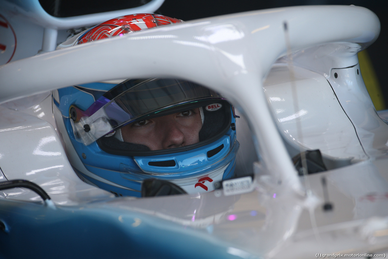 GP USA, 01.11.2019- free Practice 1, Nicholas Latifi (CDN) Williams Racing Test e Development Driver