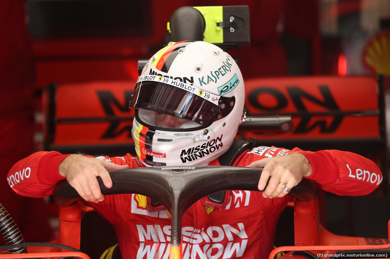 GP USA, 01.11.2019- Free practice 2, Sebastian Vettel (GER) Ferrari SF90