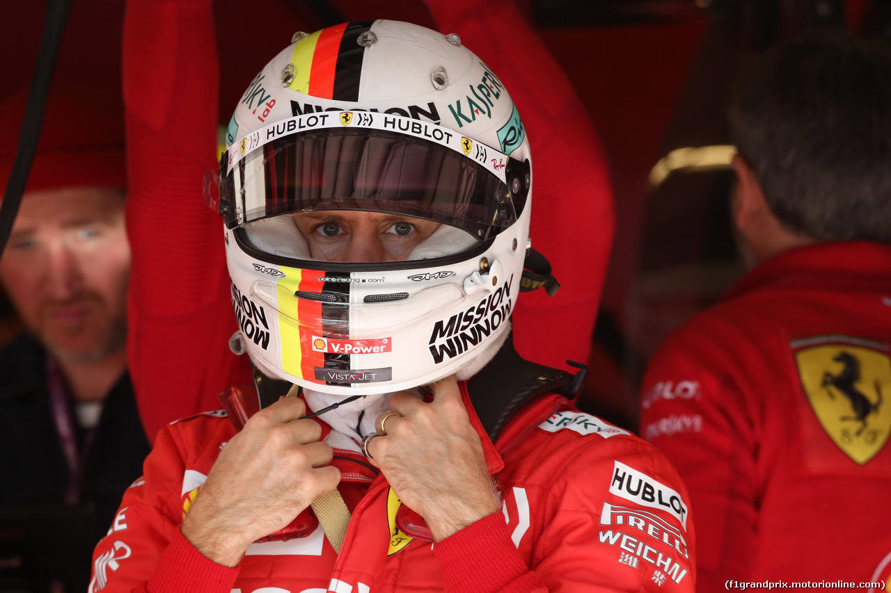 GP USA, 01.11.2019- Free practice 2, Sebastian Vettel (GER) Ferrari SF90