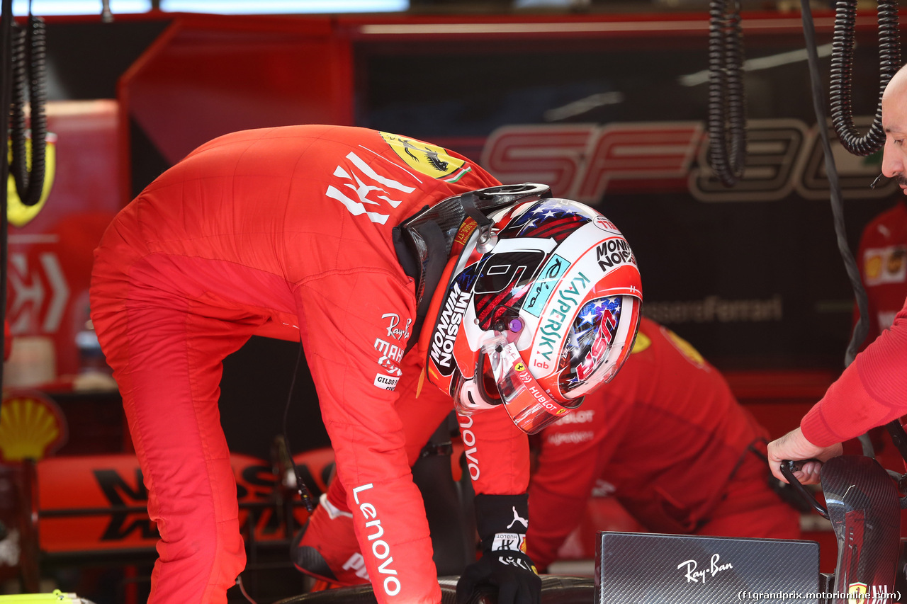 GP USA, 01.11.2019- Free practice 2, Charles Leclerc (MON) Ferrari SF90