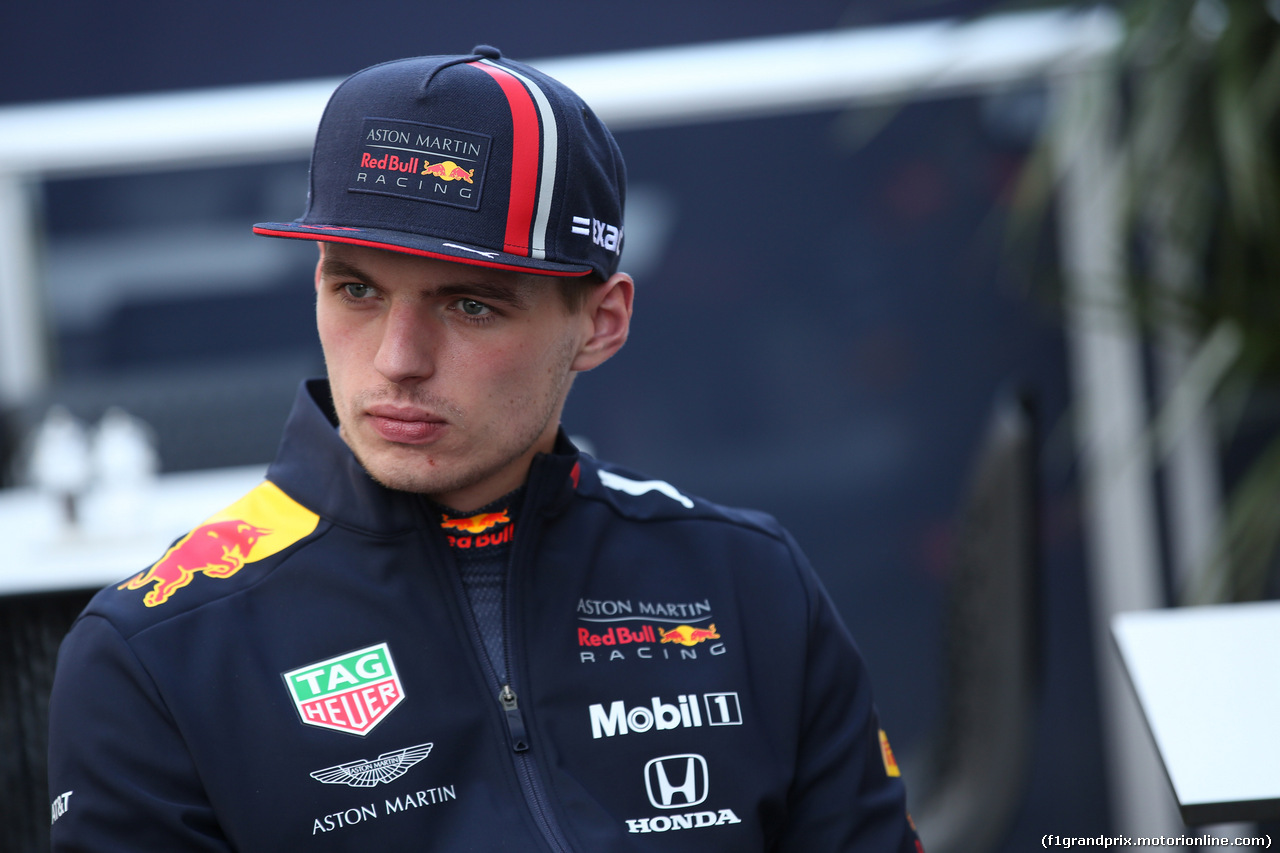 GP USA, 01.11.2019- Max Verstappen (NED) Red Bull Racing RB15