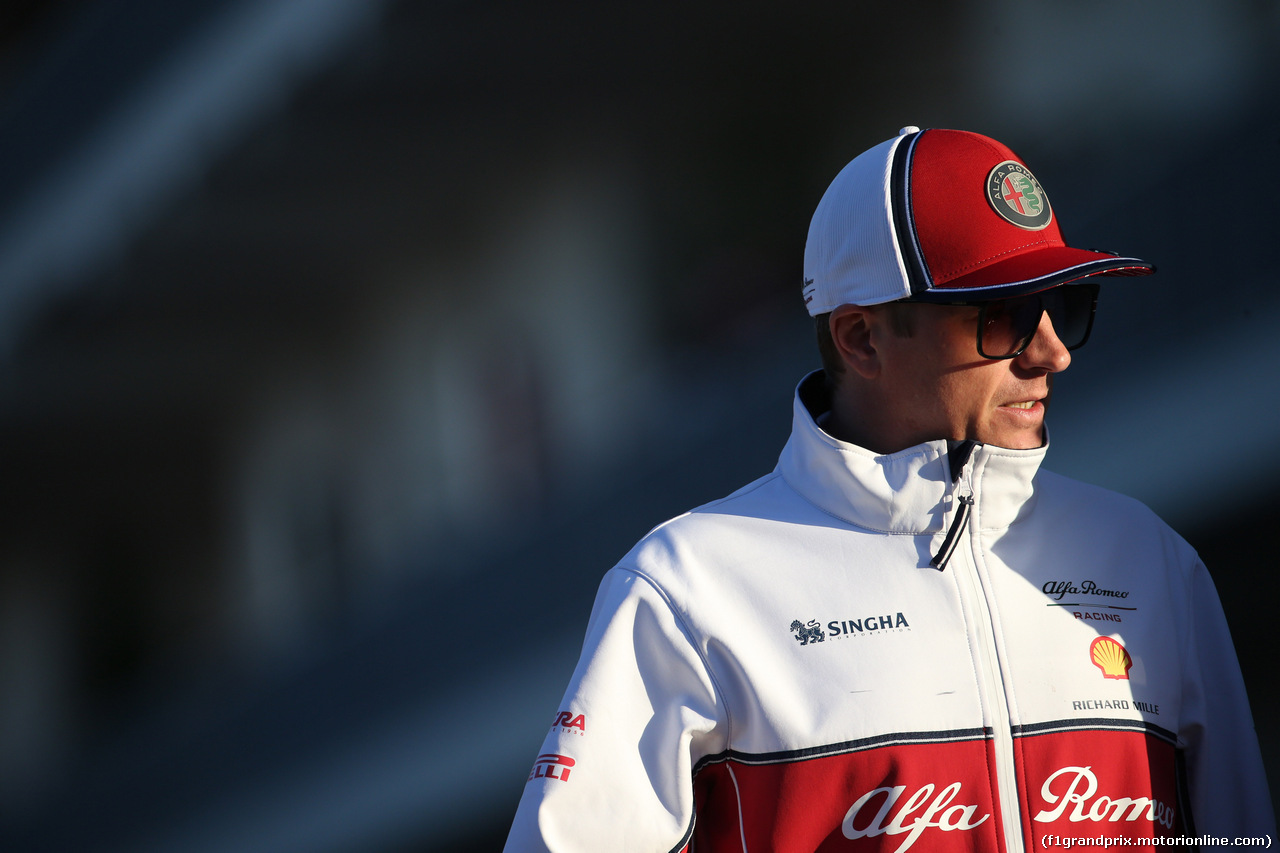 GP USA, 01.11.2019- Kimi Raikkonen (FIN) Alfa Romeo Racing C38