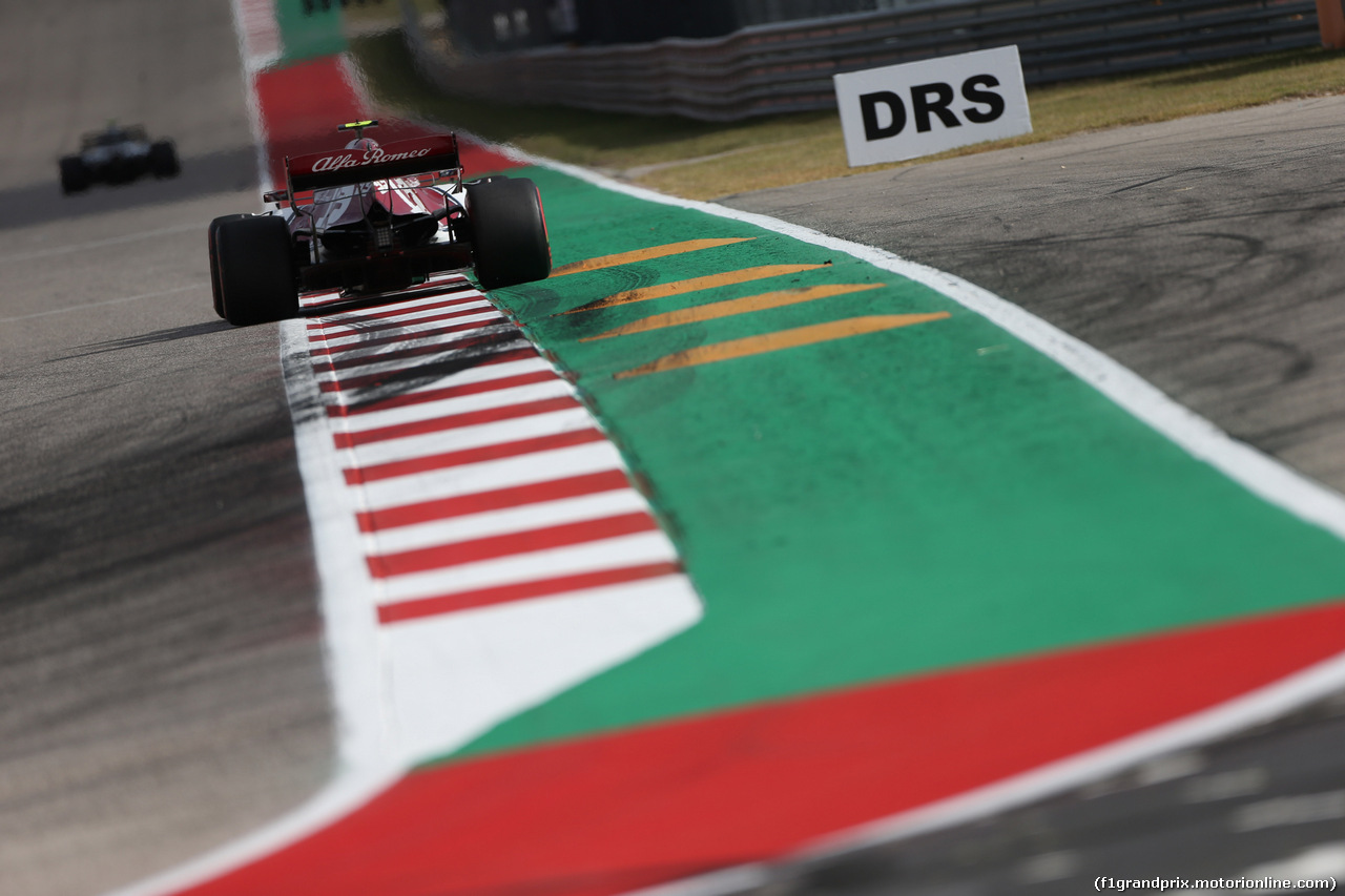 GP USA, 01.11.2019- Free practice 2, Antonio Giovinazzi (ITA) Alfa Romeo Racing C38
