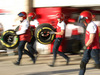 GP USA, 31.10.2019- Alfa Romeo Racing team pit stop practice
