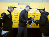 GP USA, 01.11.2019- Daniel Ricciardo (AUS) Renault Sport F1 Team RS19, Nico Hulkenberg (GER) Renault Sport F1 Team RS19 with Manu
